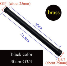 Load image into Gallery viewer, 20/30/40/50/60/70cm lengthen 1/2" 3/4" shower extension rod tube bar pipe