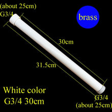 Load image into Gallery viewer, 20/30/40/50/60/70cm lengthen 1/2" 3/4" shower extension rod tube bar pipe