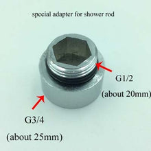 Load image into Gallery viewer, 20/30/40/50/60/70cm lengthen 1/2" 3/4" shower extension rod tube bar pipe