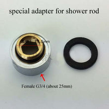Load image into Gallery viewer, 20/30/40/50/60/70cm lengthen 1/2" 3/4" shower extension rod tube bar pipe